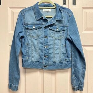 American Eagle Outfitters Light Blue Jean Jacket